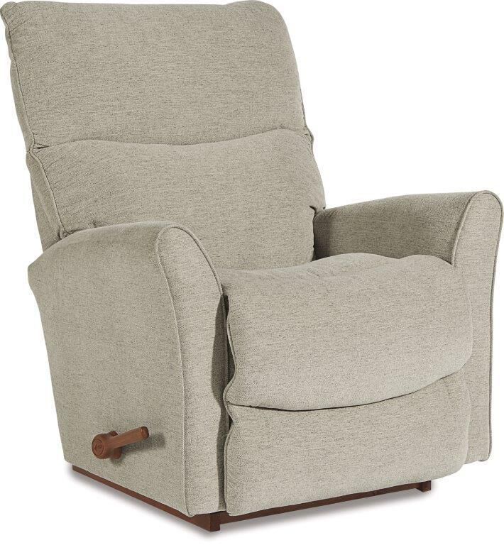 La-Z-Boy Rowan Manual Rocker Recliner in Gray