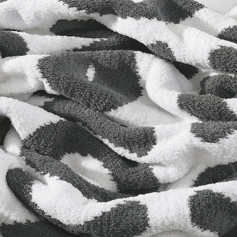 Sunday Citizen XOXO Throw in Granite and Off White, , large