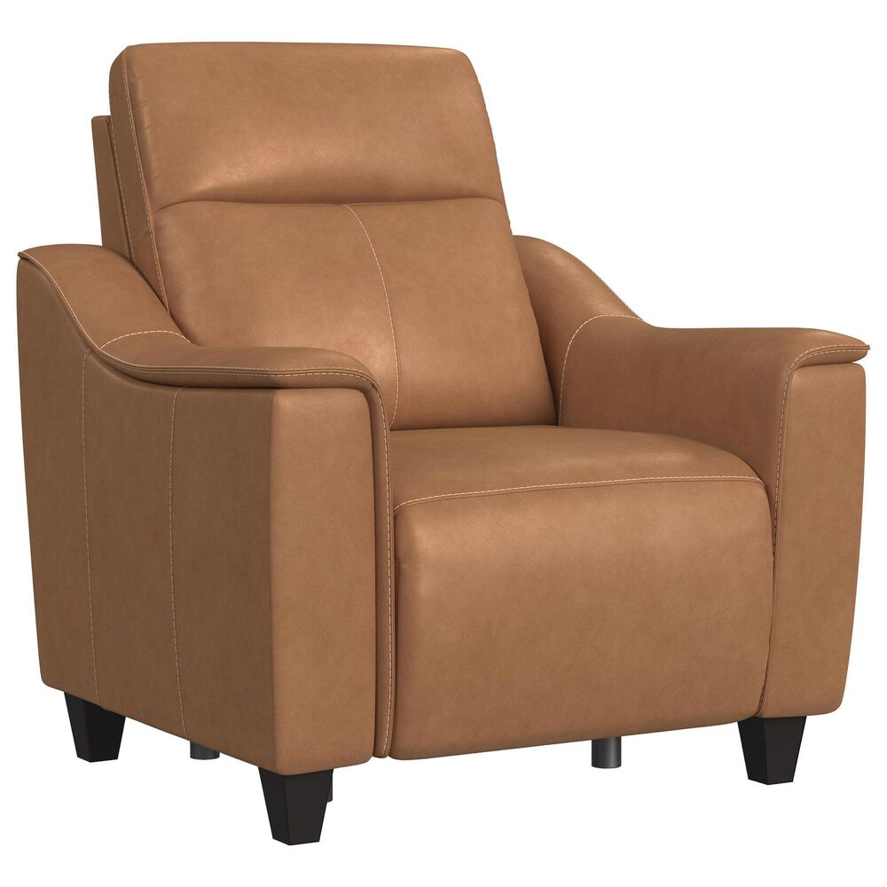 Flexsteel Latitudes Power Recliner with Power Headrest in Honey, , large