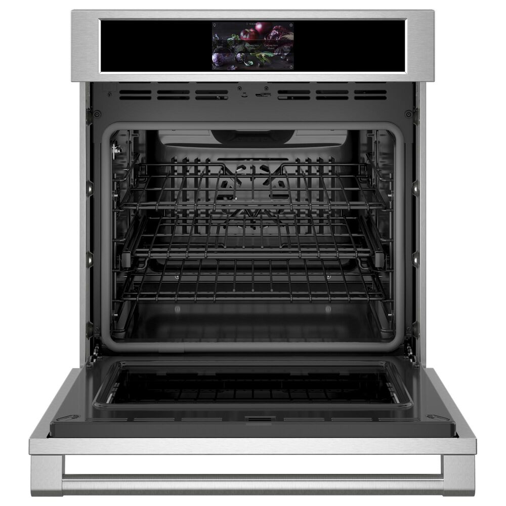Monogram 27&quot; Smart Electric Convection Single Wall Oven Statement Collection - Stainless Steel, , large
