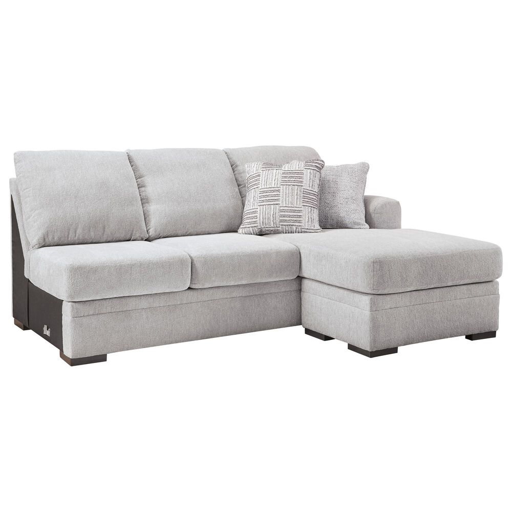 Ashley Gabyleigh 2-Piece Stationary Left Facing Sectional in Nickel, , large