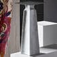 Furniture Worldwide Figuration Side Table in White and Gray, , large