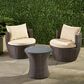 Noble House Kono 3-Piece Patio Chat Set in Brown, , large