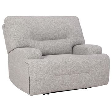 Ashley Acklen Place Power Recliner in Pewter, , large