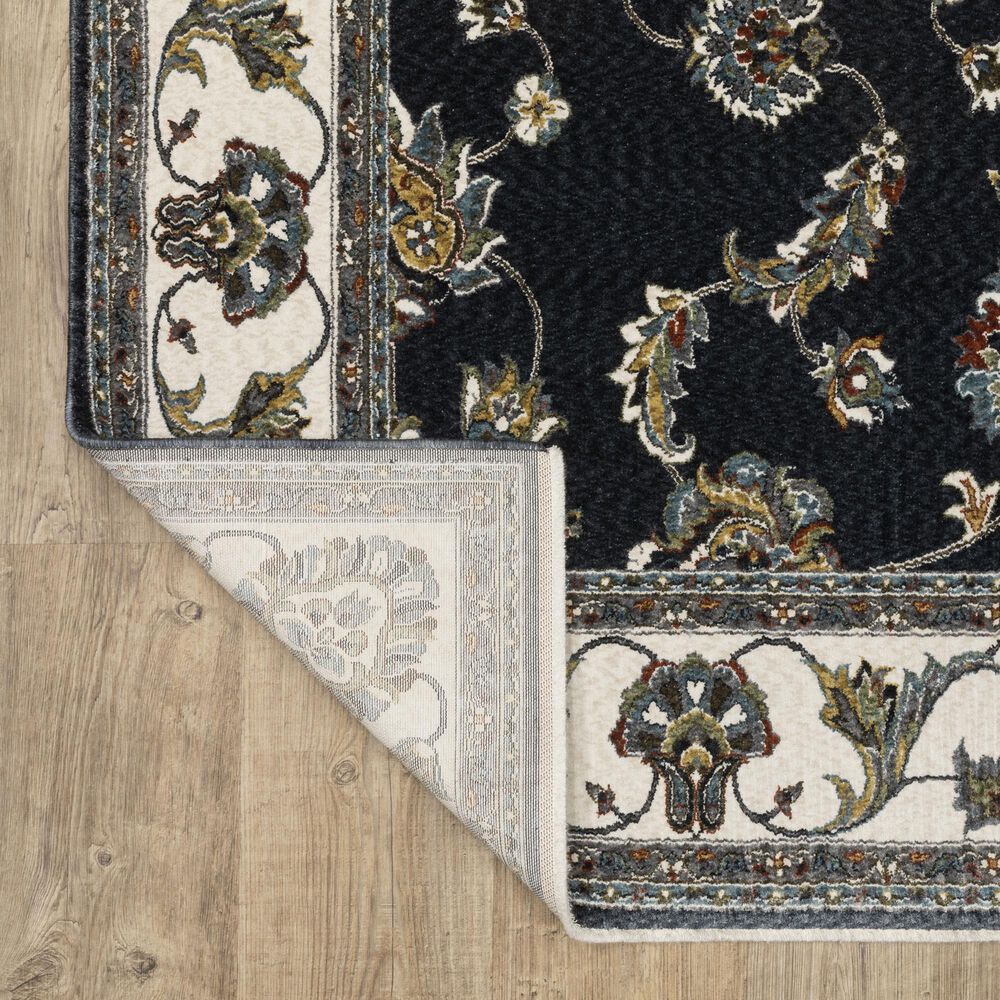 Oriental Weavers Vivian VI01B 2&#39;3&quot; x 7&#39;6&quot; Blue Runner, , large