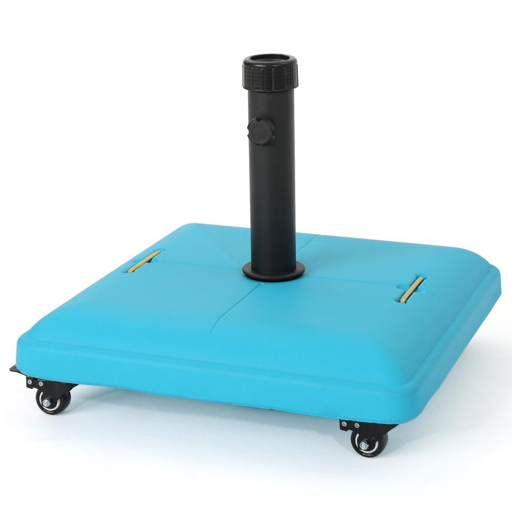 Noble House Hayward Patio Umbrella Holder in Teal, , large