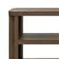 Bassett Mirror Company Griffin Console Table in Graphite Oak, , large