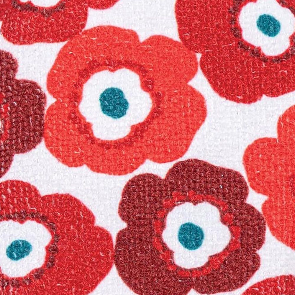 MuKitchen Scrub Sponge in Poppy Fields and White, , large