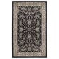 Safavieh Lyndhurst 4" x 6" Anthracite and Cream Area Rug, , large