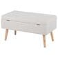 LumiSource Storage Bench in Beige, , large