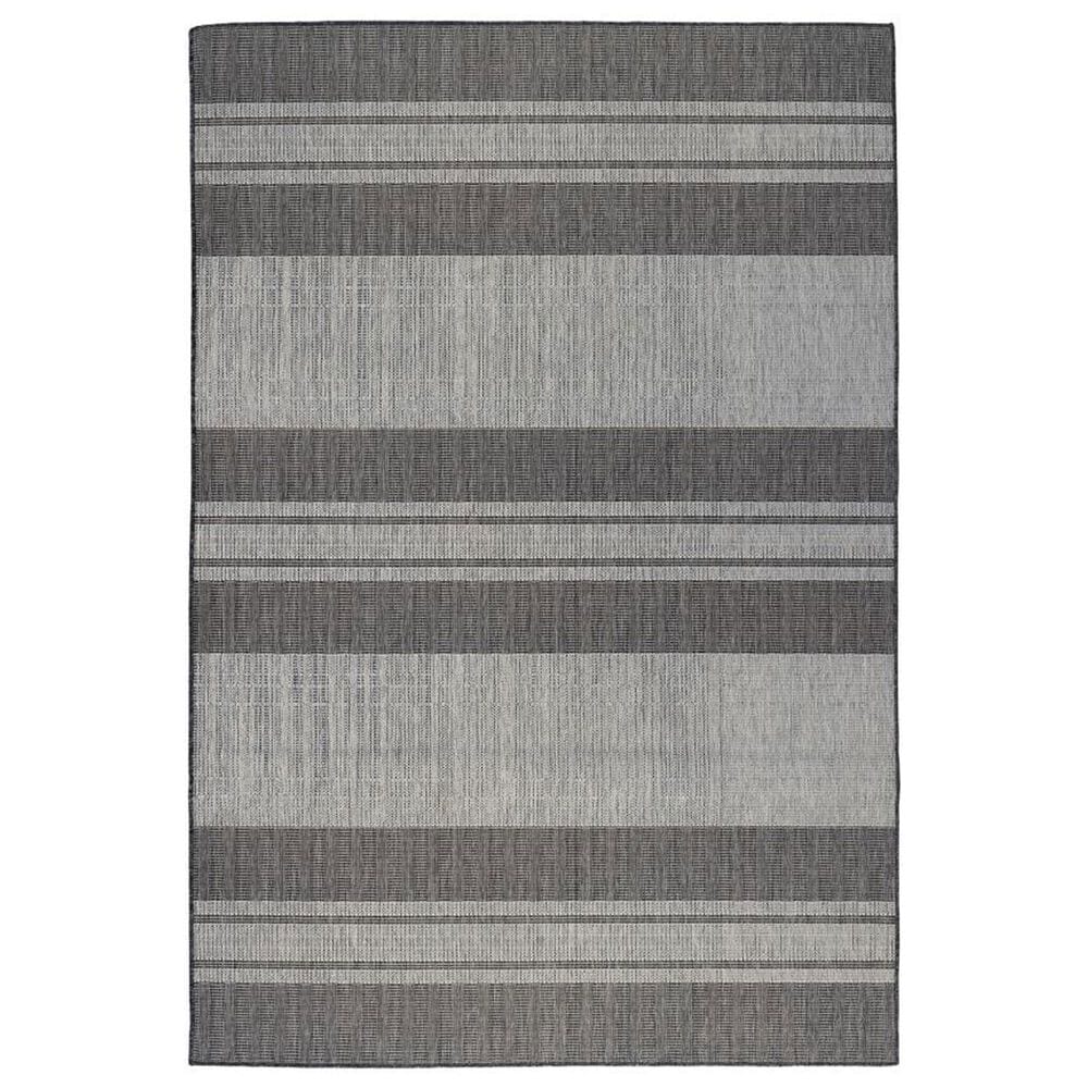 Amer Rugs Maryland 5"3" x 8" Silver and Taupe Area Rug, , large