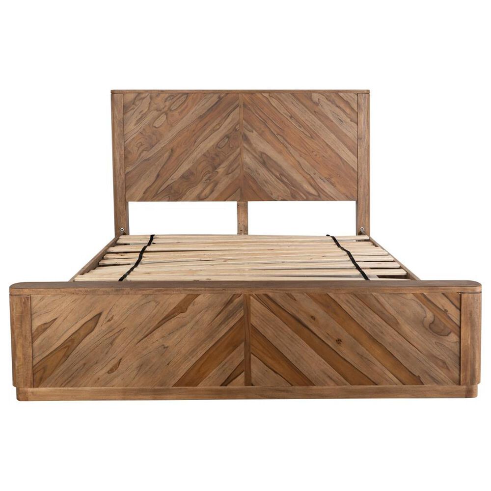 Fallridge Balam Queen Platform Bed in Brown, , large