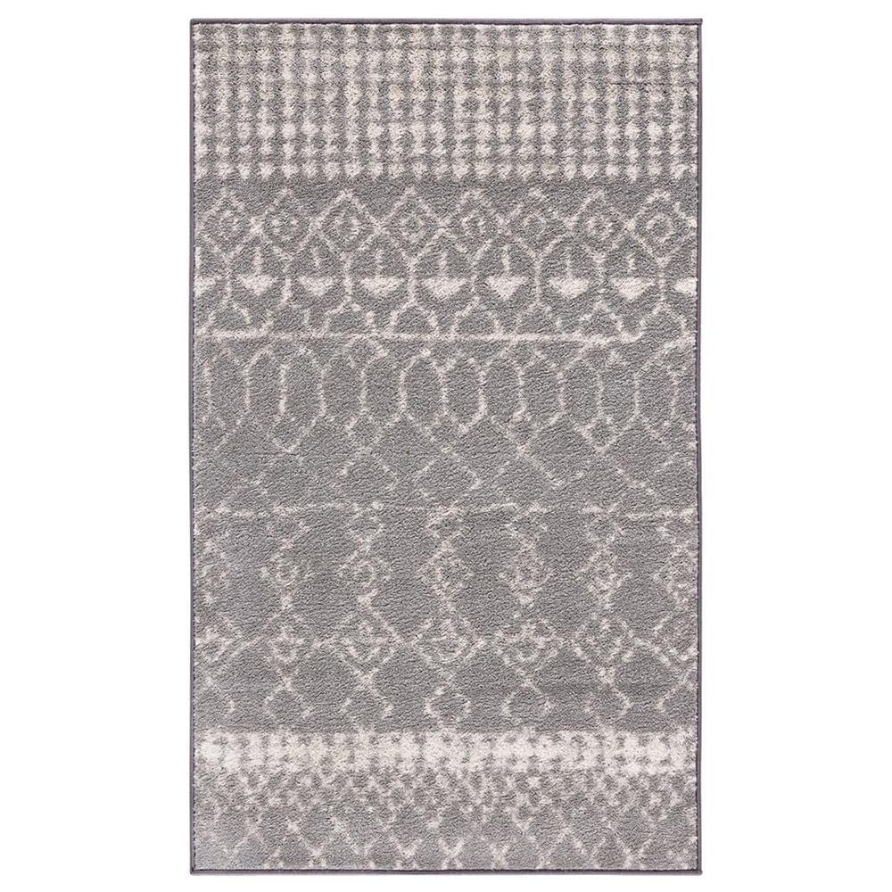 Safavieh Tulum 3" x 5" Grey and Ivory Area Rug, , large