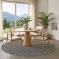 Dalyn Rug Company The Reserve TR3 Ivory 8" Round Indoor/Outdoor Area Rug, , large
