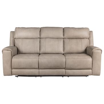 Somerset Home Harbour Power Reclining Sofa in Caruso Light Grey, , large