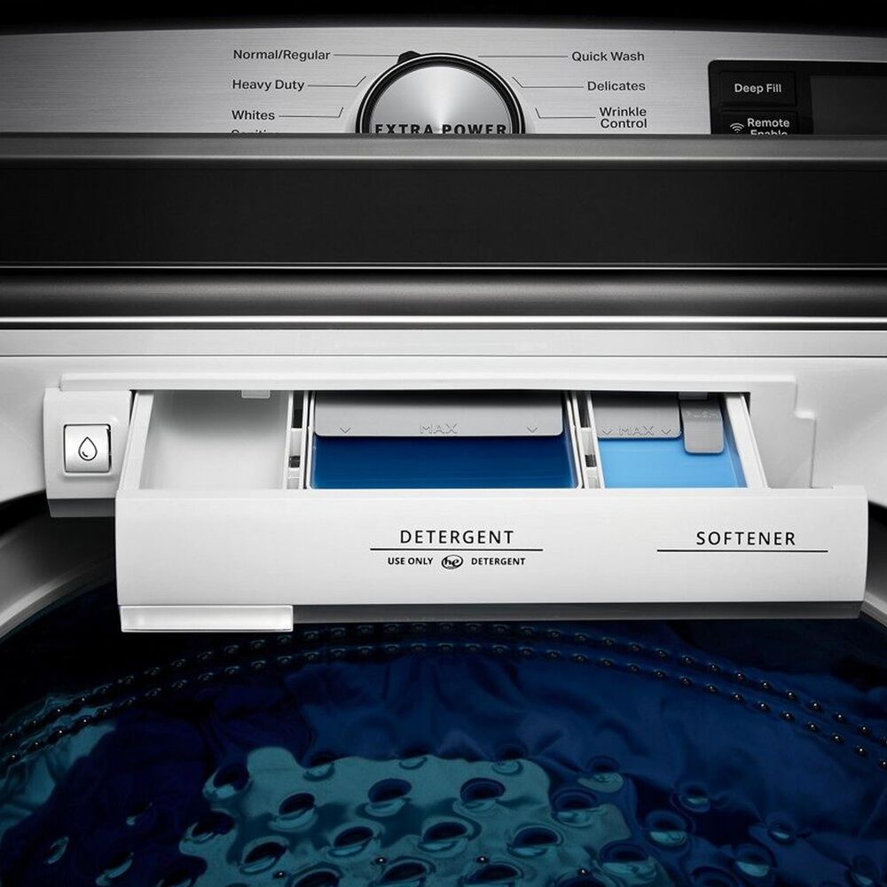 Maytag 5.3 Cu. Ft. Top Load Washer with Extra Power Button in White, , large