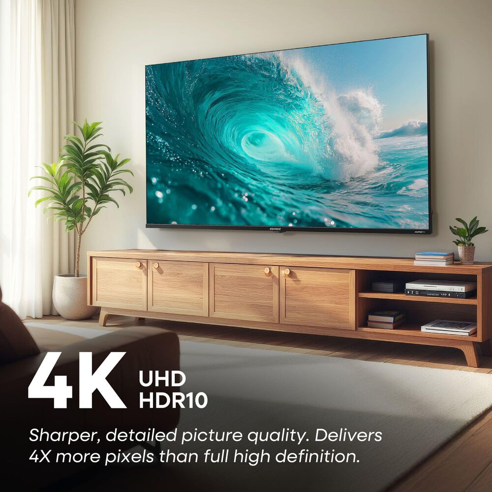 Element 75" Class QLED 4K UHD in Black - Smart Xumo TV, , large