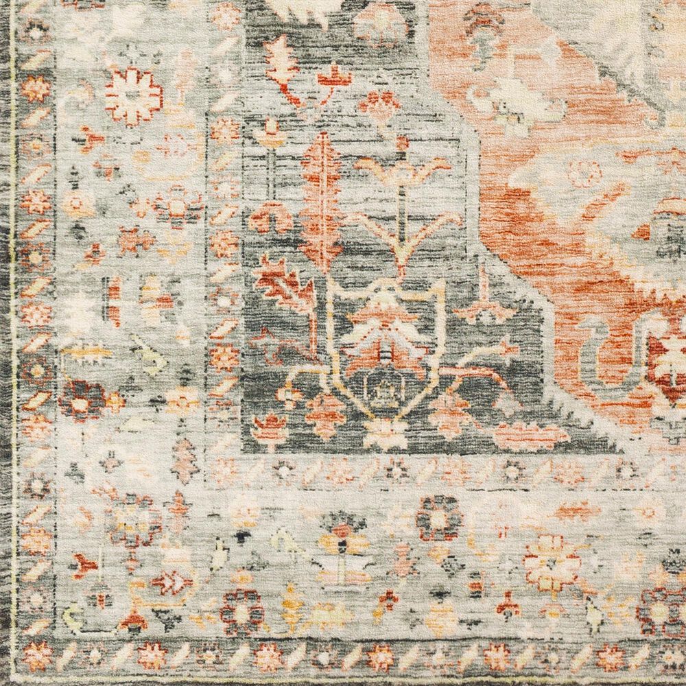 Surya Erin 2&#39;6&quot; x 4&#39; Cream, Gray, Butter, Sage and Orange Area Rug, , large