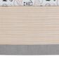Lambs and Ivy Patchwork Jungle 4-Piece Crib Bedding Set in Heather Gray, Creamy and White, , large