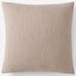 Sunday Citizen Snug Muslin 20" Square Throw Pillow in Clay, , large