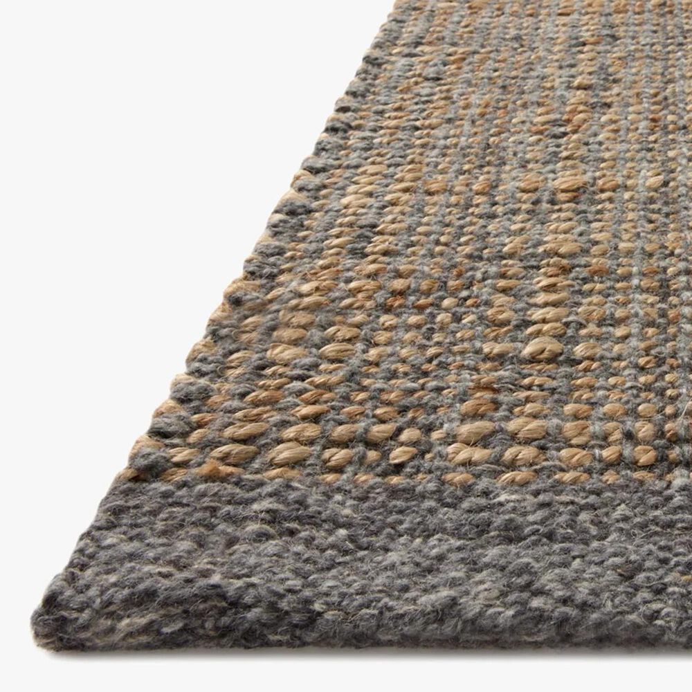 Loloi Cornwall 2&#39;3&quot; x 3&#39;9&quot; Charcoal and Natural Area Rug, , large