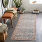 Surya Colin 2"7" x 10" Light Blue, Tan, Orange, Brown and Cream Runner, , large