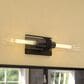 Vaxcel Bari 2-Light Wall Sconce in Matte Black, , large