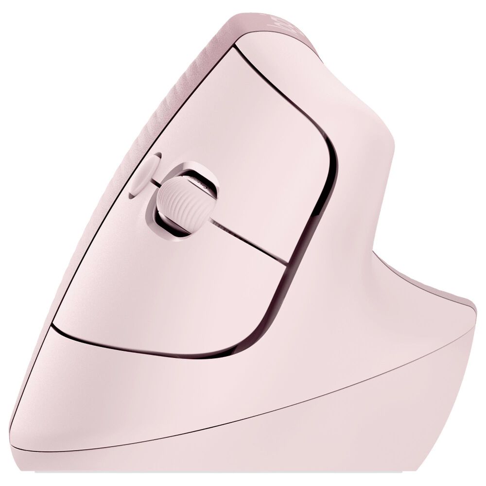 Logitech Ergonomic Lift Vertical Wireless Mouse in Rose, , large