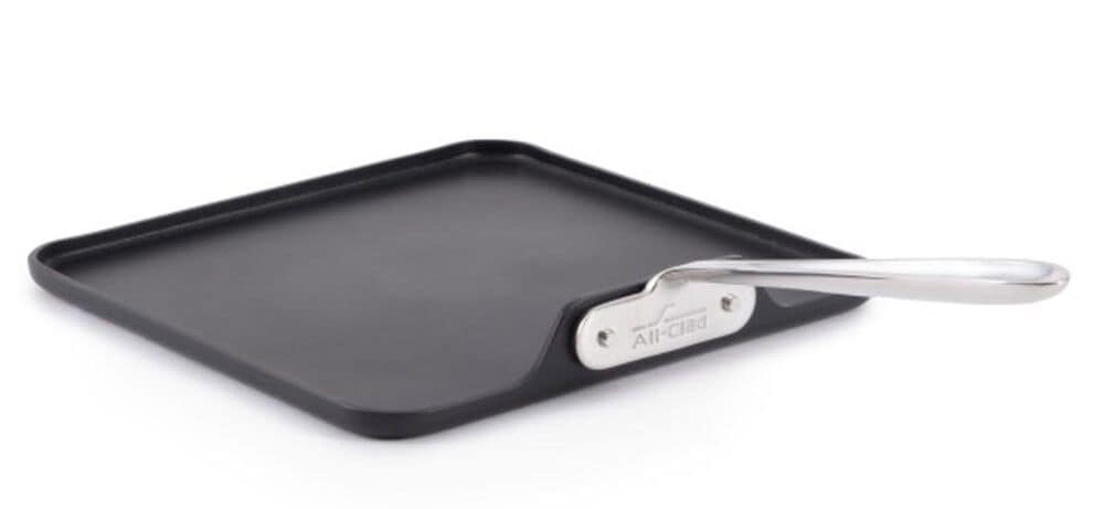 All-Clad HA1 Expert 11" Nonstick Square Griddle in Black, , large