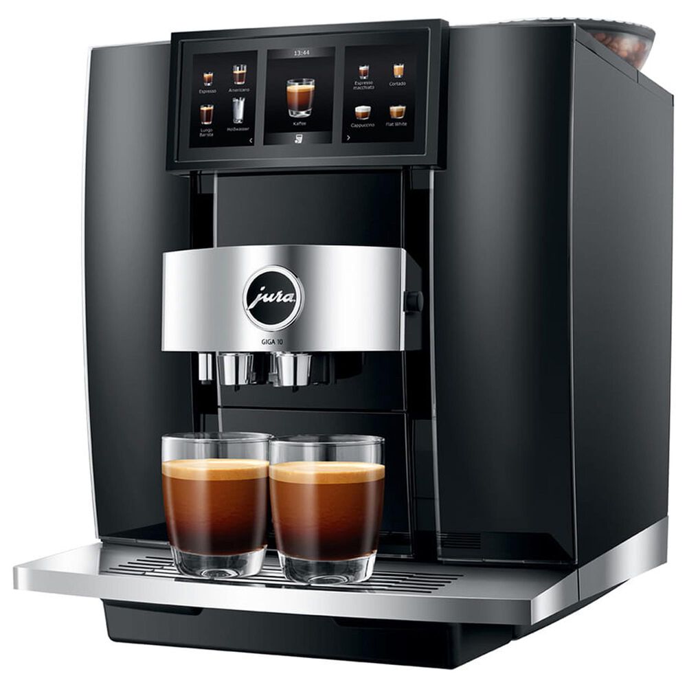 Jura GIGA 10 87.9 Oz Automatic Coffee Machine in Diamond Black, , large