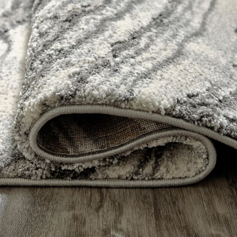 Ashley Wysdale 7&#39;10&quot; x 10&#39;3&quot; Cream and Gray Area Rug, , large