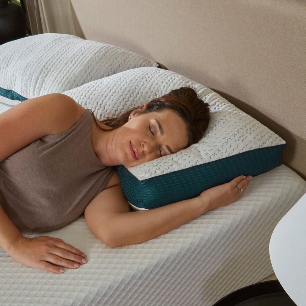 Isotonic Down Alternative Gusset King Pillow in White, , large