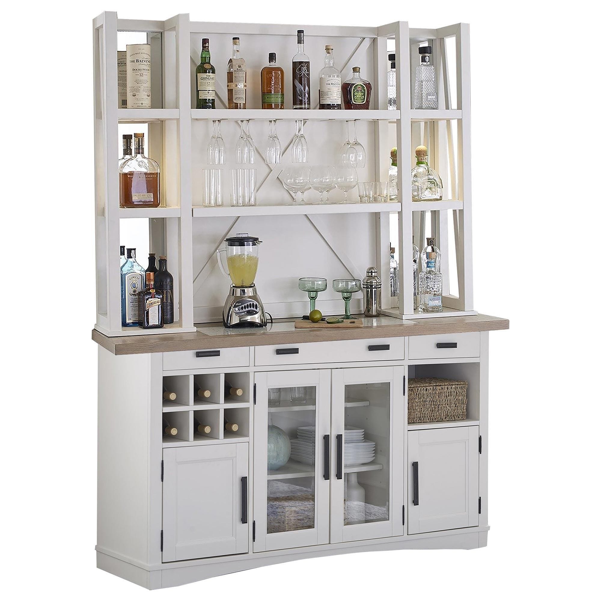 Buffet server hot sale and hutch