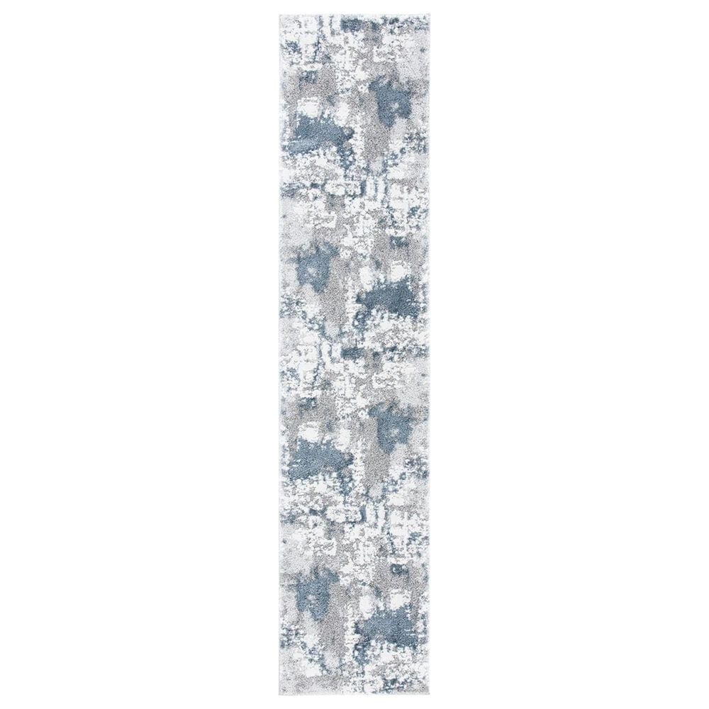 Safavieh Century CTY339F 2" x 9" Grey and Blue Runner, , large