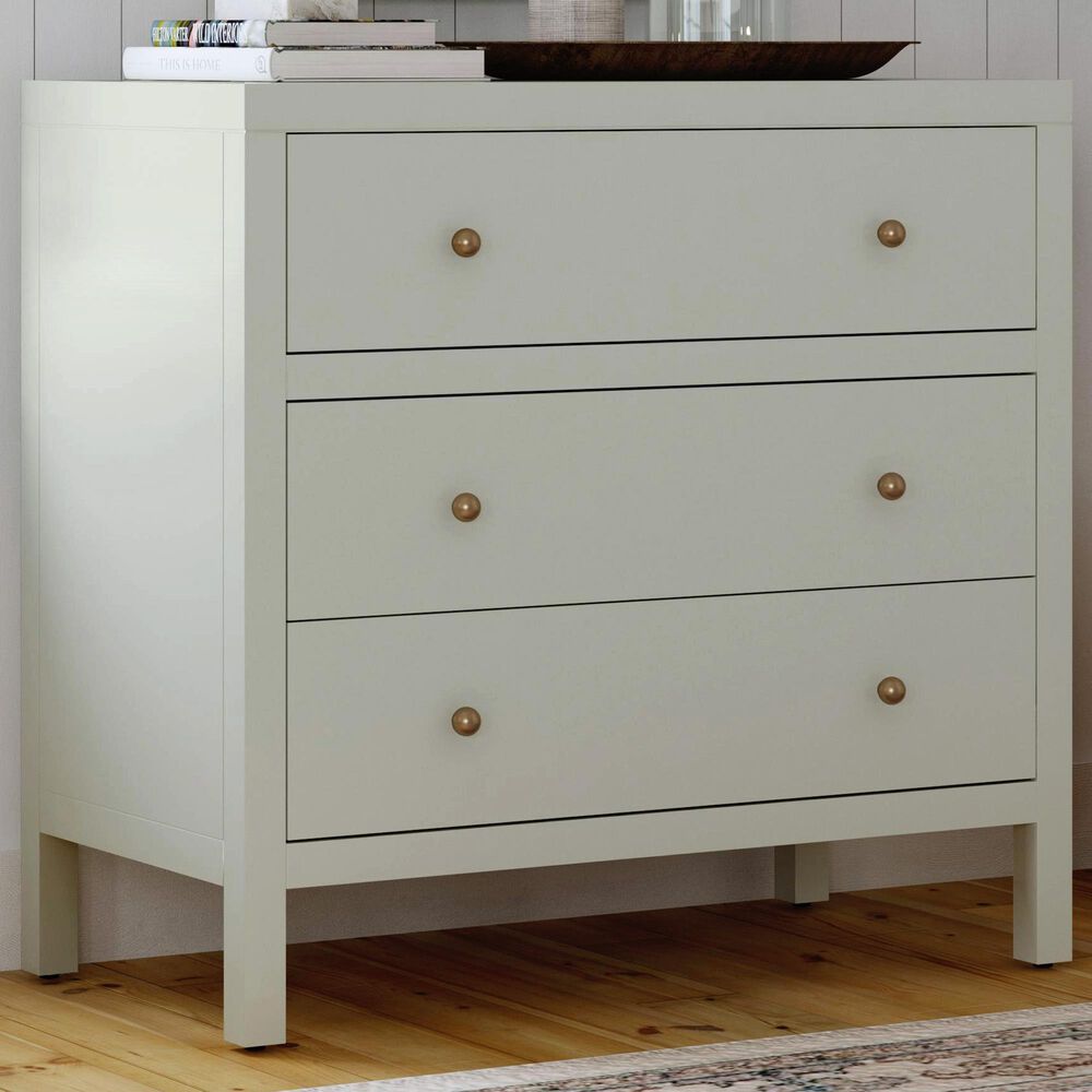 Butler Specialty Company Nora 3-Drawer Dresser in Sage Green, , large
