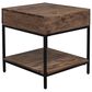 Linden Boulevard Springdale End Table in Brown, , large