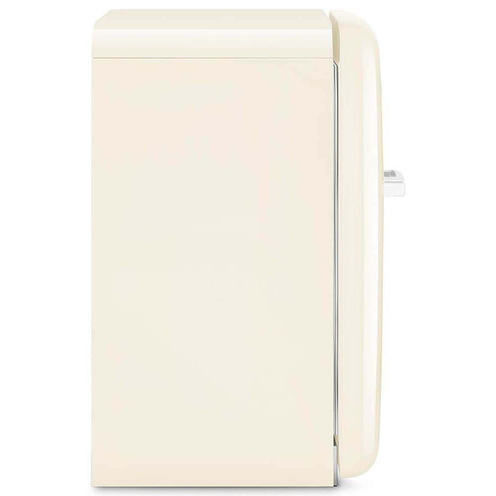 SMEG 4.48 Cu. Ft. Freestanding Compact Refrigerator with Right Hinge in Cream, , large