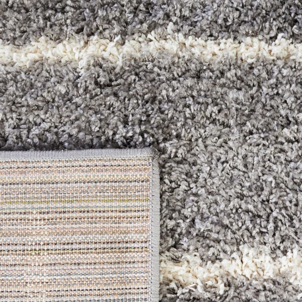 Safavieh Venus Shag VNS604J 2&#39;2&quot; x 10&#39; Grey and Ivory Runner, , large