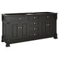 James Martin Vanities Brookfield 72" Double Bathroom Vanity in Black Onyx with 3cm Parisien Bleu Quartz Top and Rectangular Sinks, , large