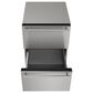 U-Line 24" Refrigerator Drawers in Stainless Steel, , large
