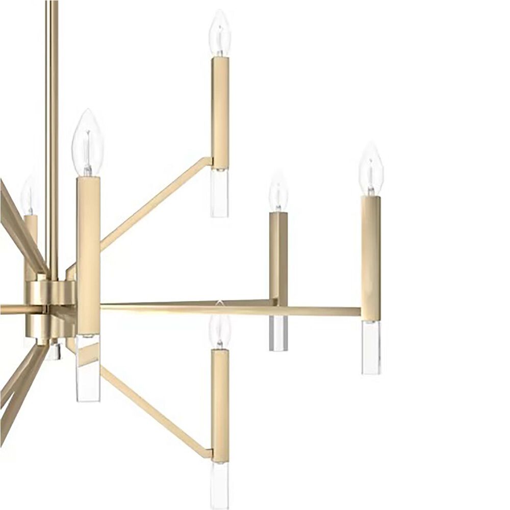 Hunter Sunjai 12-Light Chandelier in Alturas Gold, , large