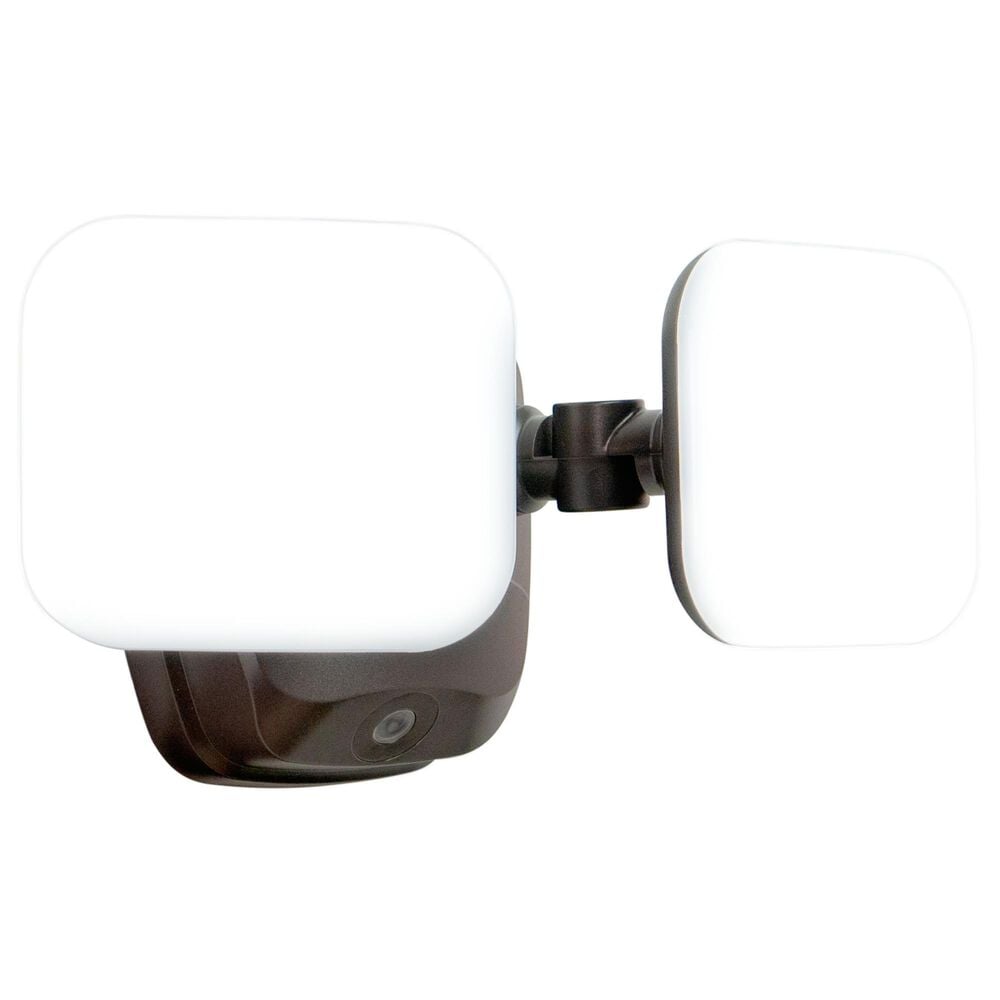 Vaxcel Theta 2-Light LED Outdoor Dusk-to-Dawn Flood Light in Bronze, , large