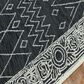 Amerr Berlin 2" x 3" Charcoal and White Area Rug, , large
