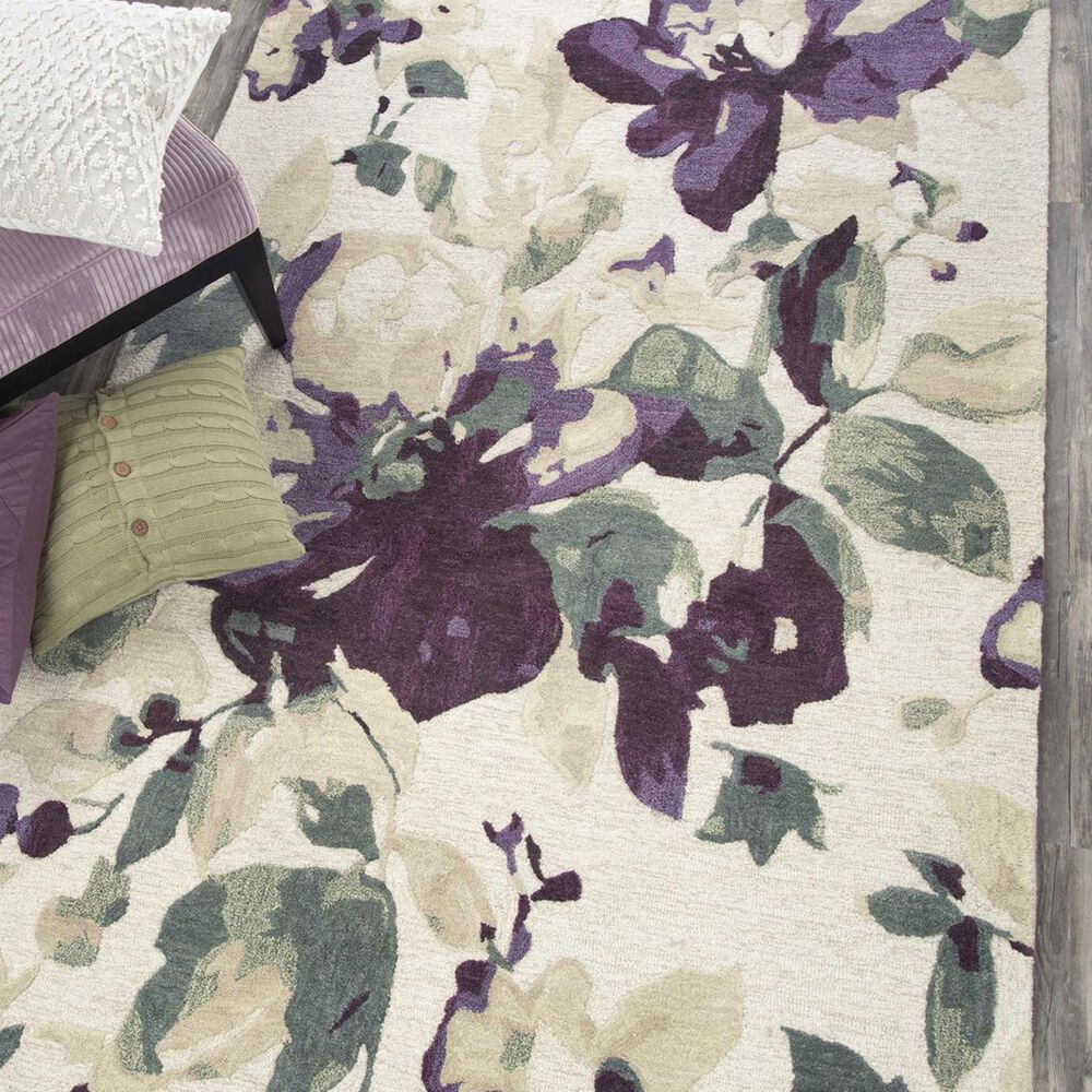 RIZZY Connie Post CNP112 8&#39; x 10&#39; Beige and Charcoal Area Rug, , large