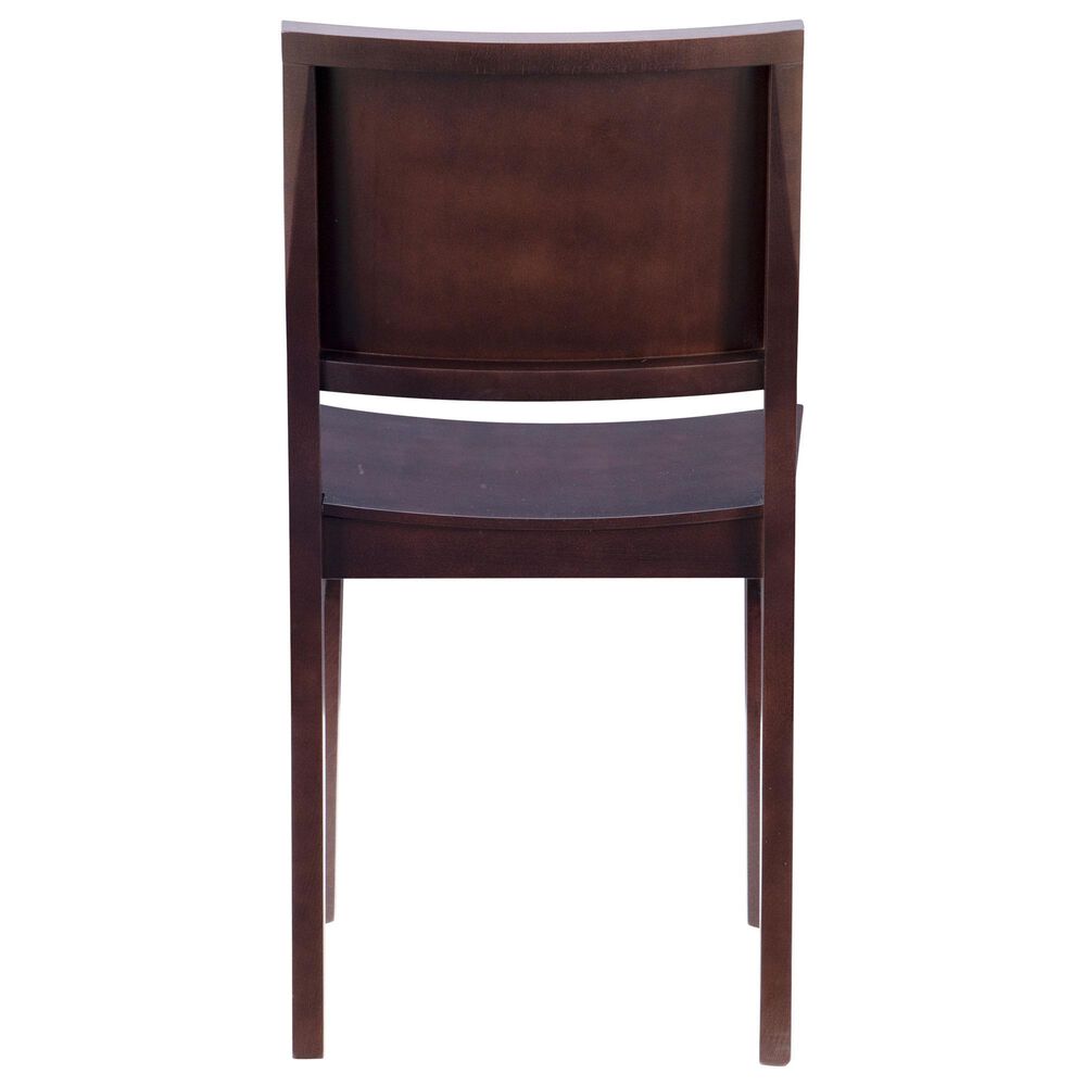 Linon Home Decor Devin Side Chair in Brown, , large
