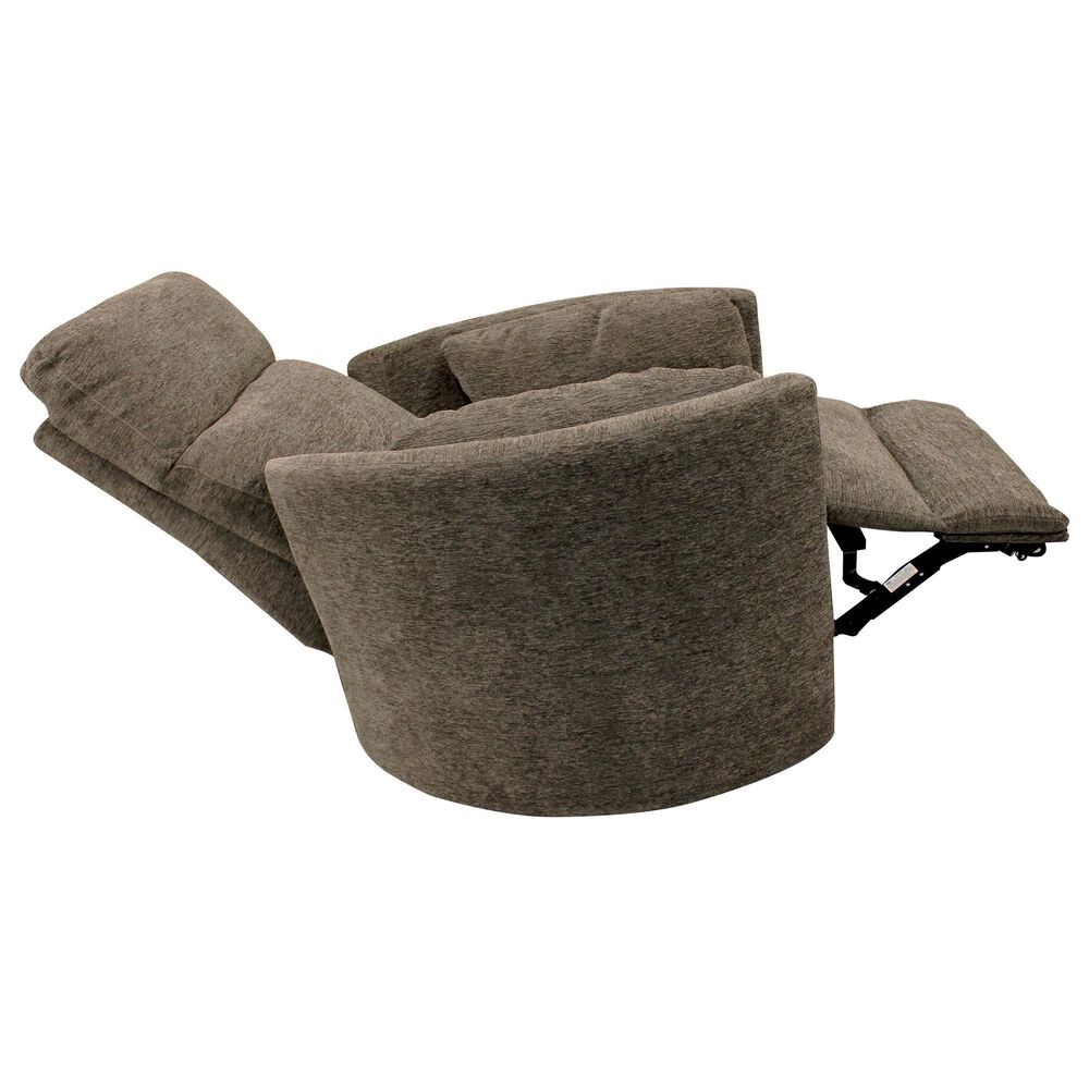 Simeon Collection Radius Power Swivel Glider Recliner in Krypton, , large
