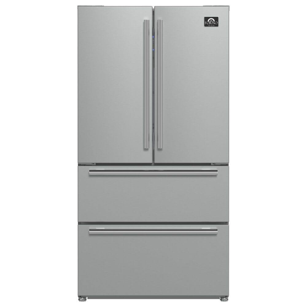 Forno Moena 19.2 Cu. Ft. French Door Refrigerator in Stainless Steel, , large