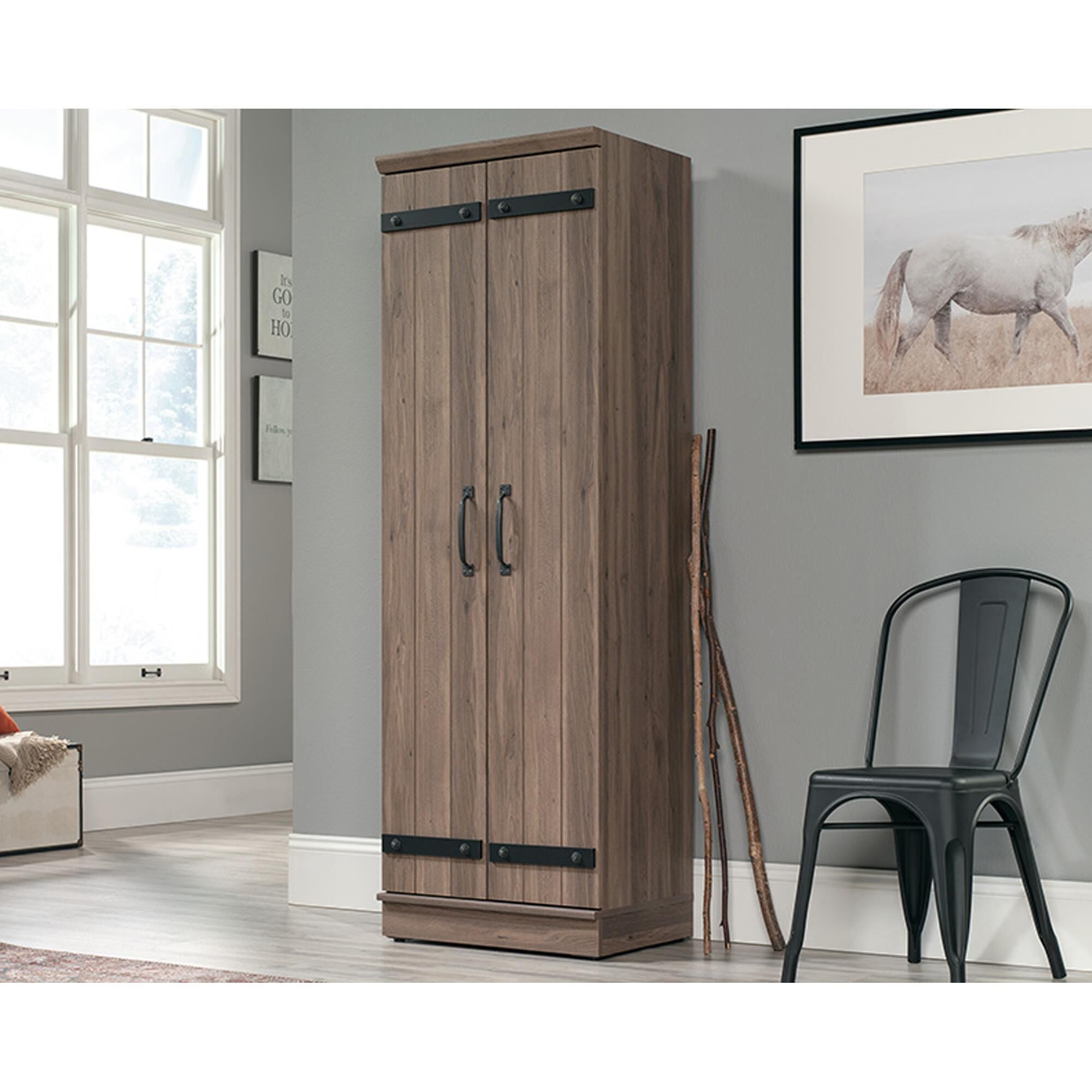 Sauder shoe cabinet top