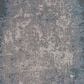Kas Oriental Rugs Luna Natura 3"3" x 4"11" Silver and Blue Area Rug, , large