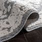 Safavieh Martha Stewart Lucia Shag MSR0739A 2"6" x 3"9" White and Light Grey Area Rug, , large